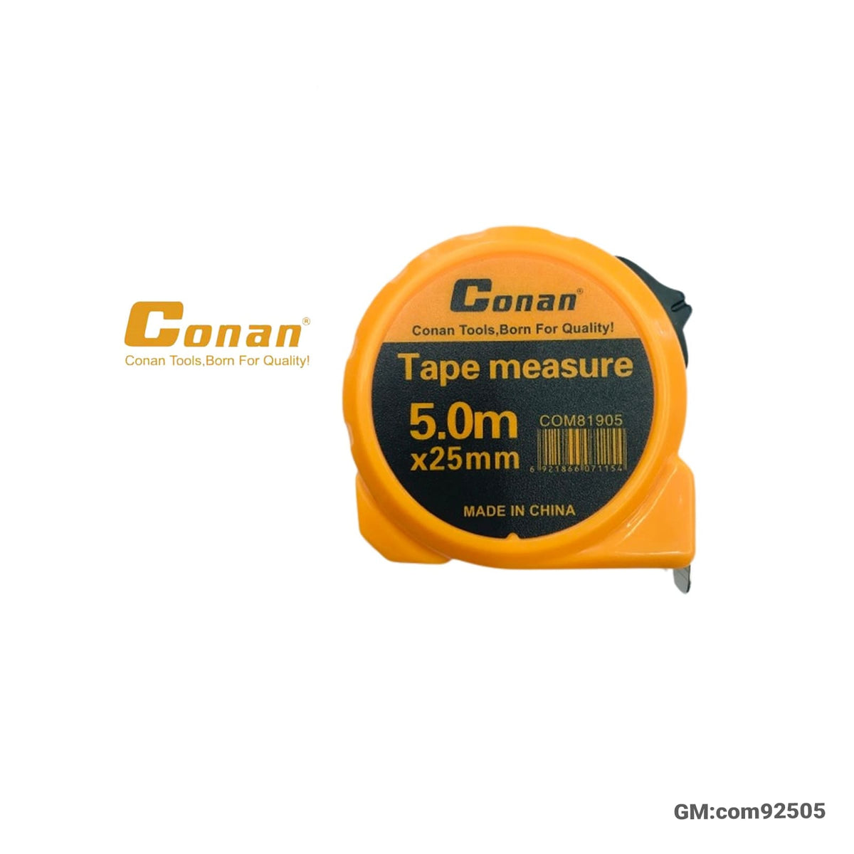 Tape measure 5.0mx25mm "com92505"