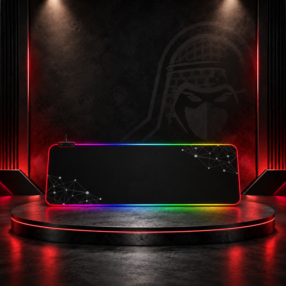 MEETION MT-PD121 BACKLIGHT GAMING MOUSE PAD 880*310*4