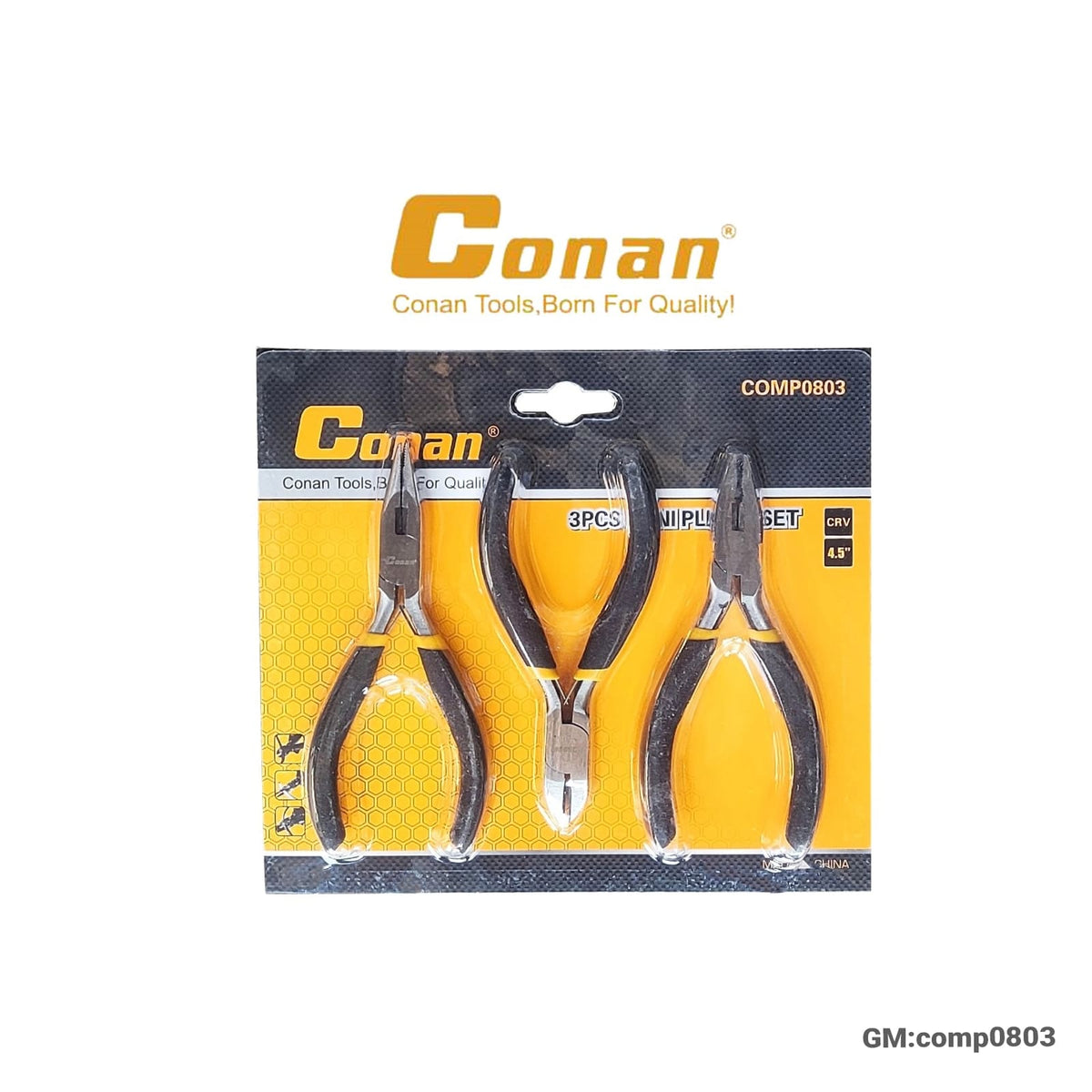 3Pcs Mini Pliers Set  "comp0803"