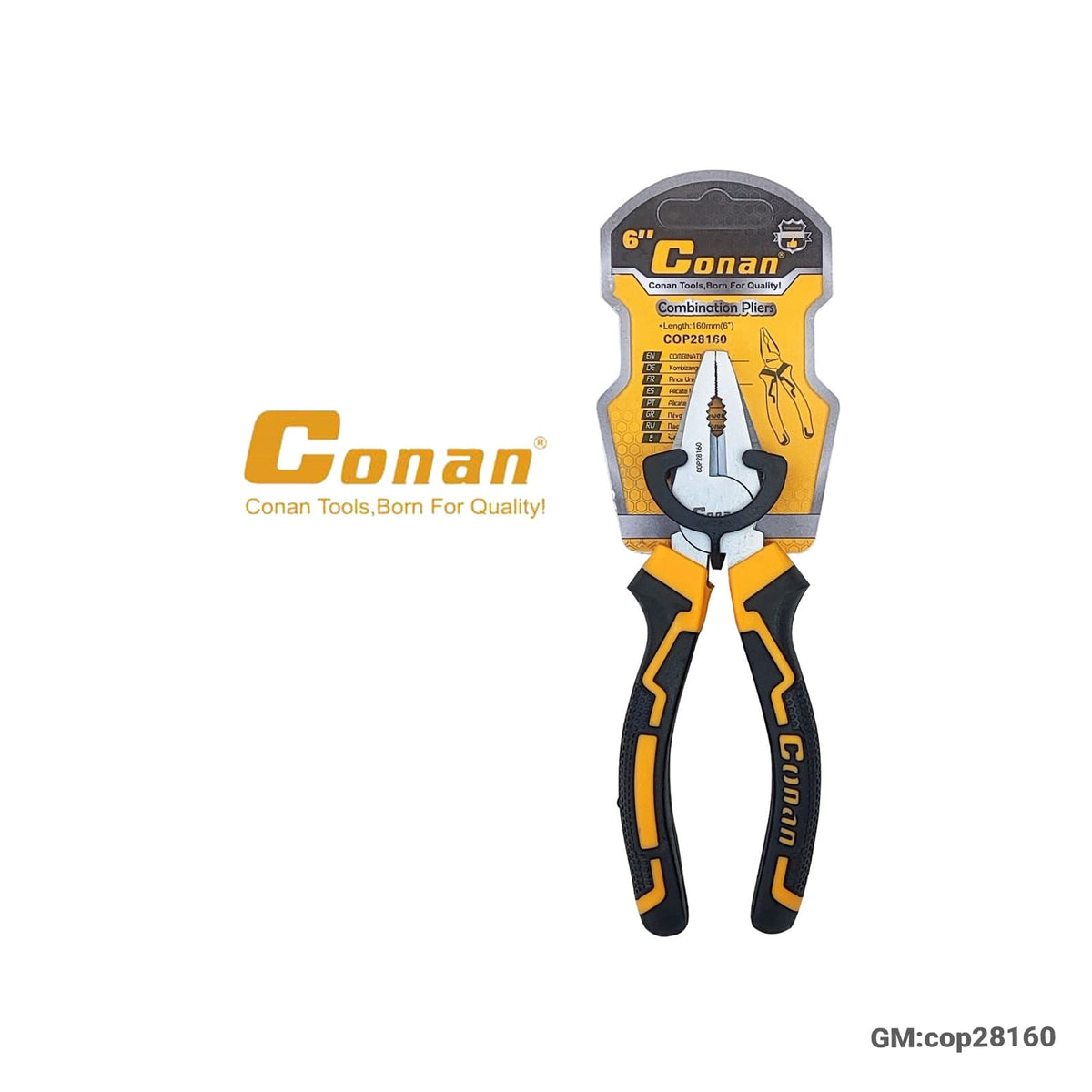 Combination Pliers 6 Inch  "cop28160"