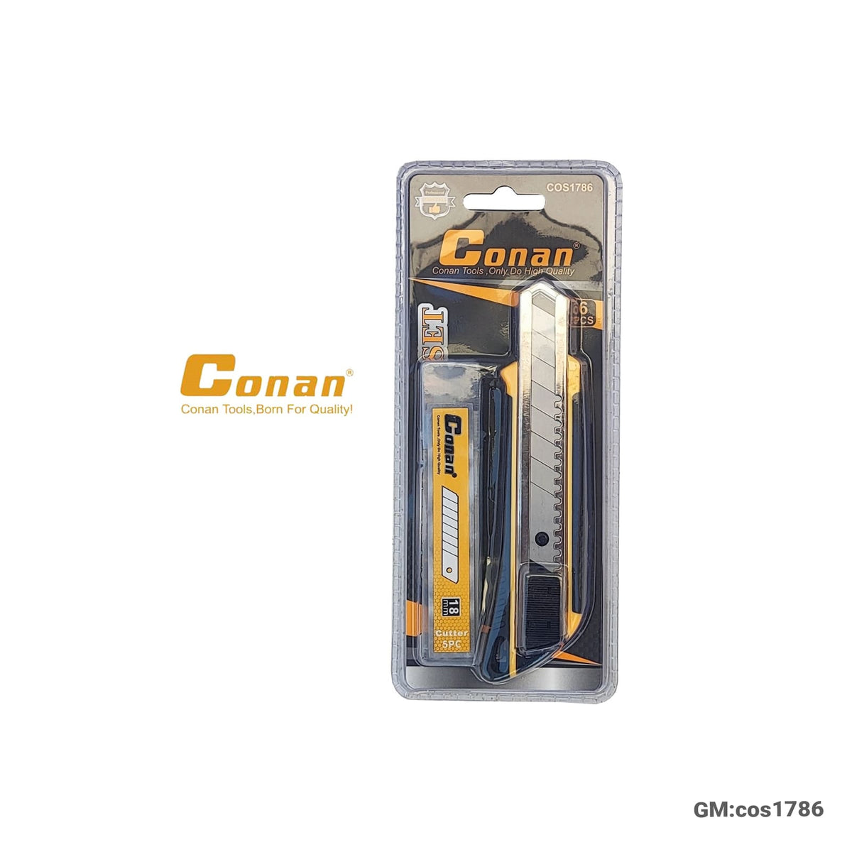 Cutter Knife 6pcs Set "cos1786"