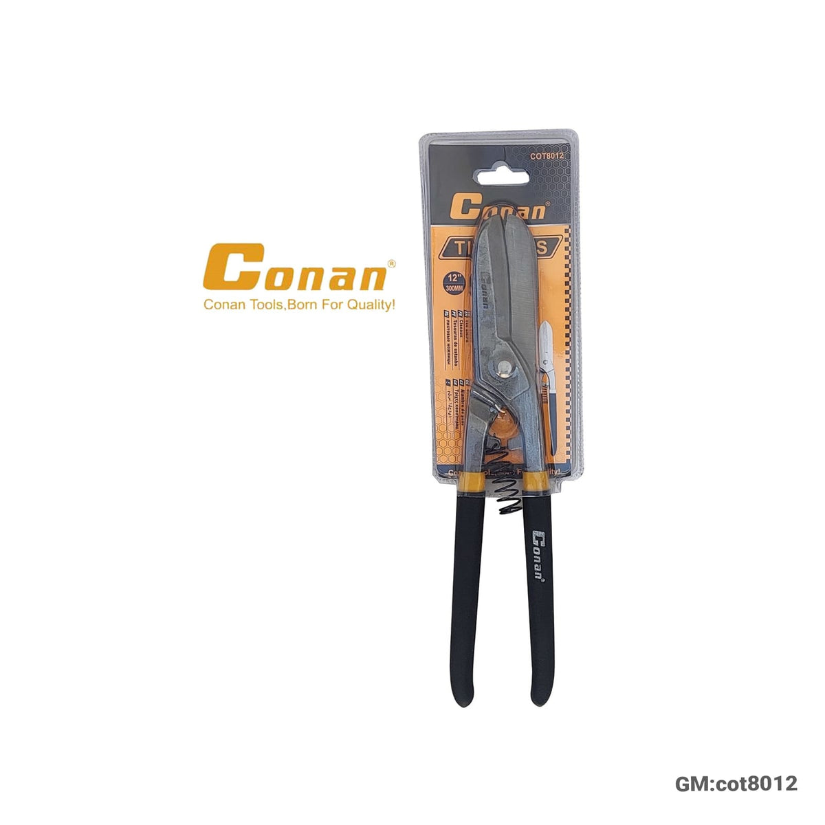 TIN SNIPS 12"300MM "cot8012"