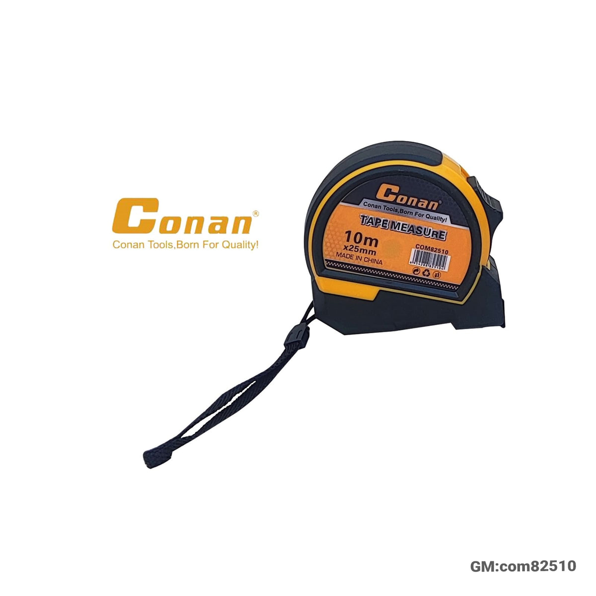 Tape Measure 10mx25mm "com82510"