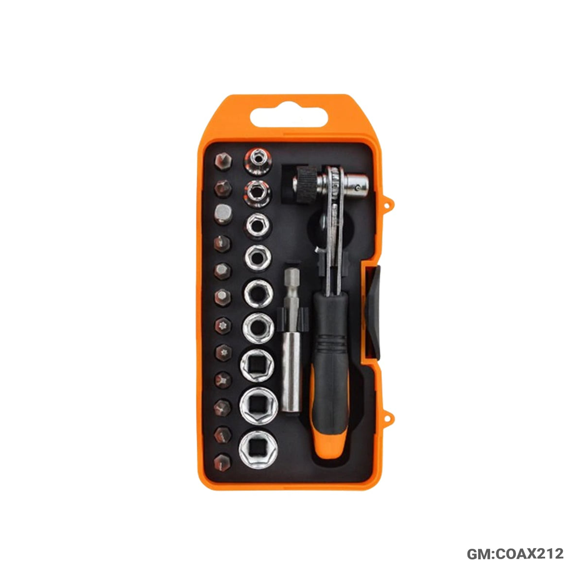 Socket & Bit Tool Set 23PCS "COAX212"