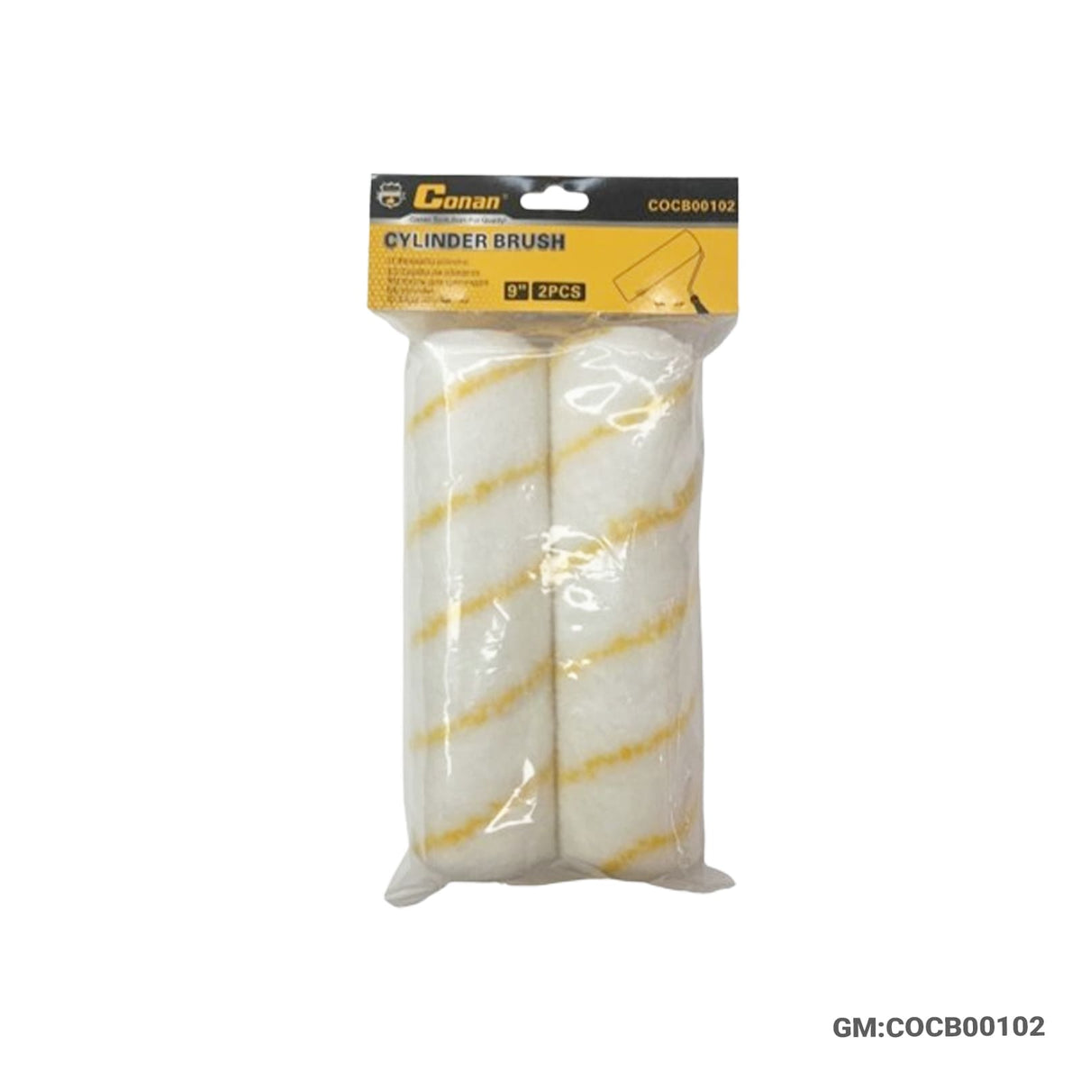 Roller Brush 9 Inch 2 PCS "COCB00102"