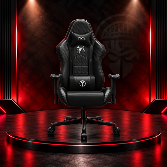 Ergonomic Gaming Chair with Footrest – Carbon Design – Model CS-CHR04