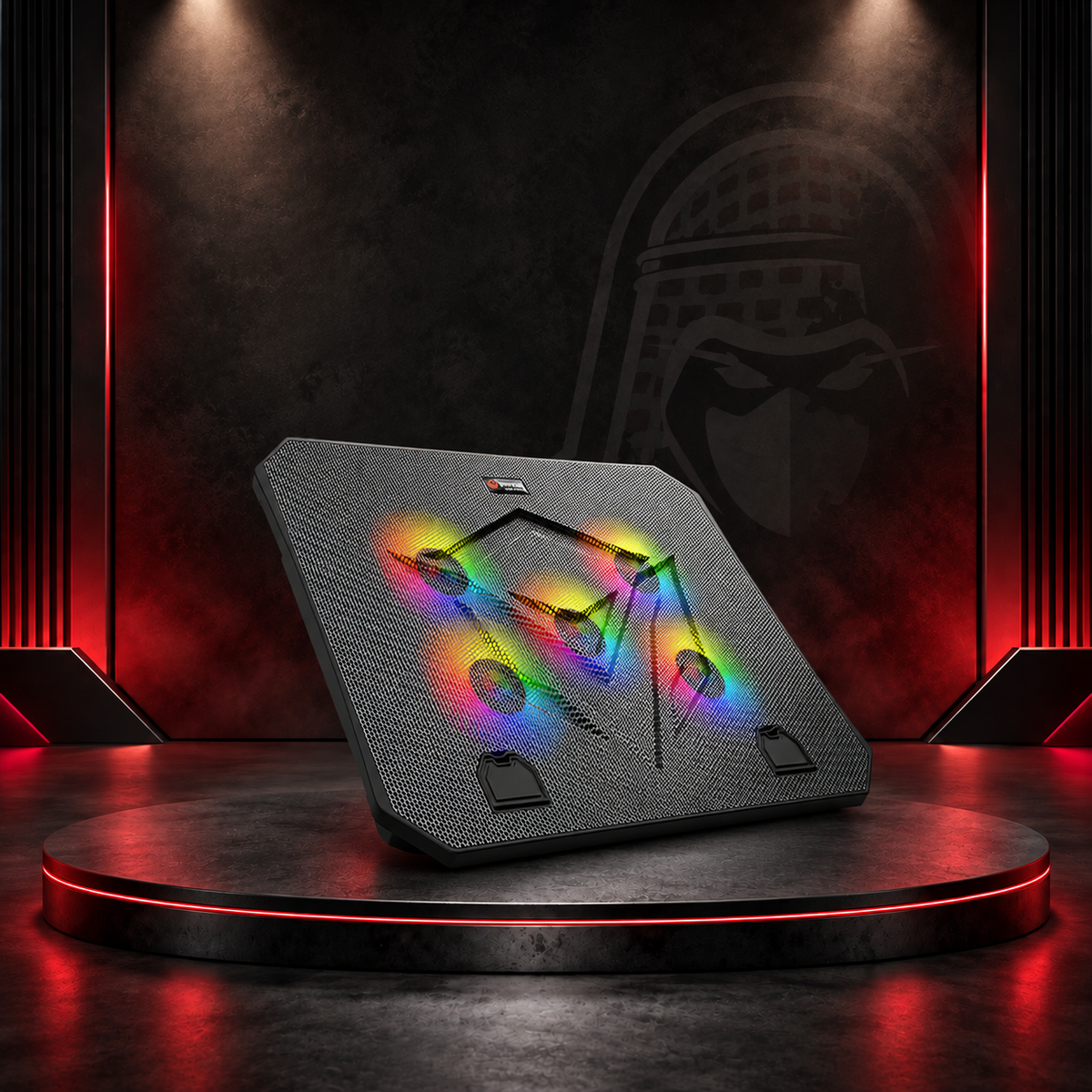 MEETION Gaming Cooling Pad 4-level Height Adjustable 370x256x32 mm "CP3030"