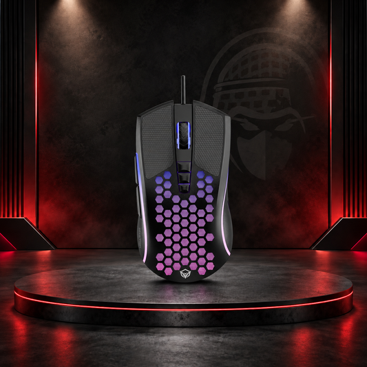 MEETION Lightweight Honeycomb Gaming Mouse "MT-GM015"