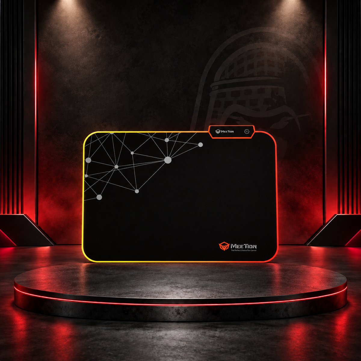MEETION Rubber Led RGB Gaming Mouse Pad "PD120"