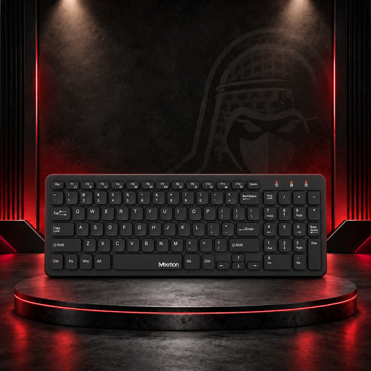 MEETION WIRELESS ULTRA THIN CHOCOLATE KEYBOARD 370x126x6mm  "wk410"