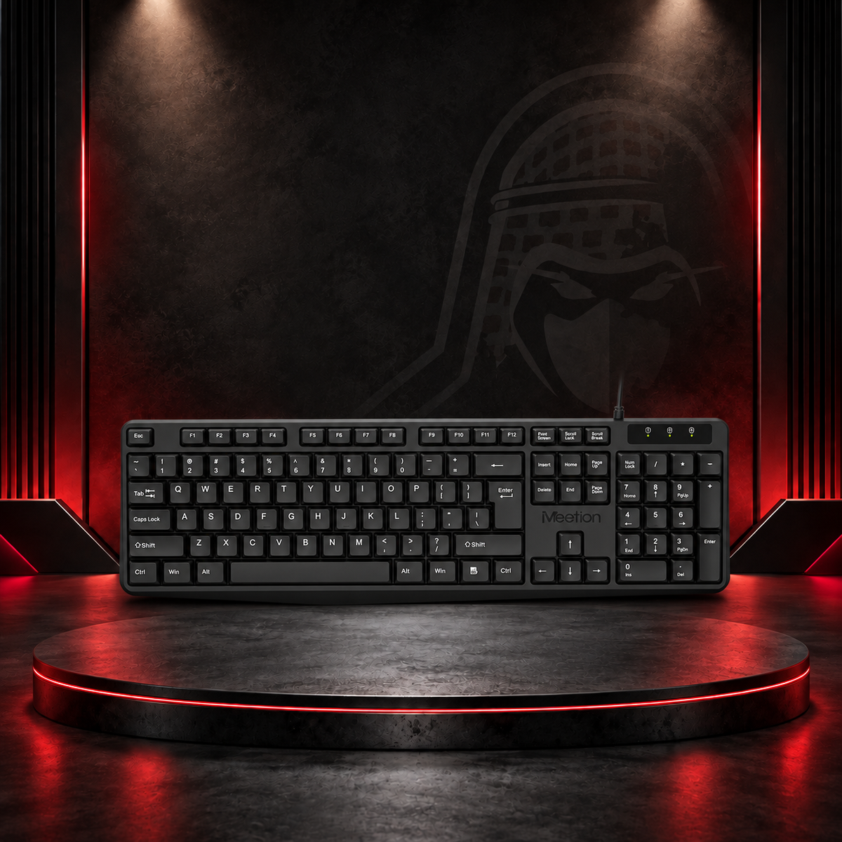 MEETION Standard USB Chocolate Keyboard 445x 139x25mm "k200"