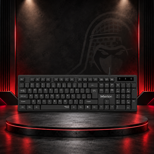 MEETION USB STANDARD WIRED KEYBOARD 432x 129x28mm "k300"