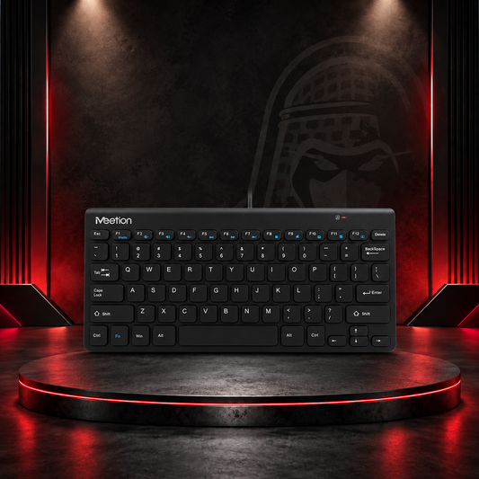 MEETION USB MINI OFFICE KEYBOARD 286x134x22mm "MT-k400"