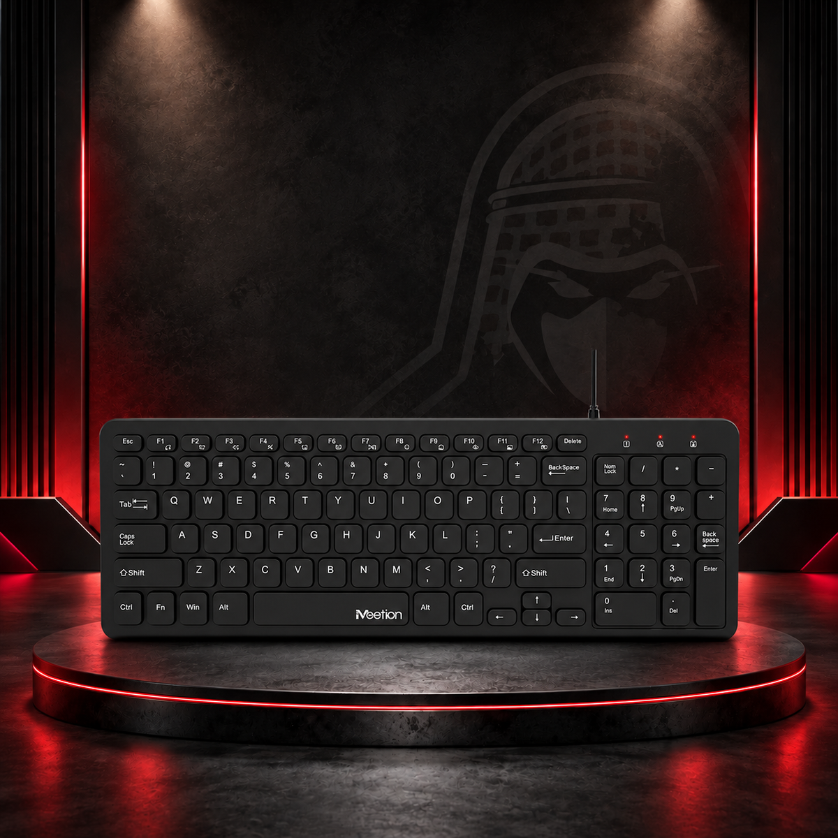MEETION USB ULTRA THIN CHOCOLATE KEYBOARD 370x126x6mm  "k410"