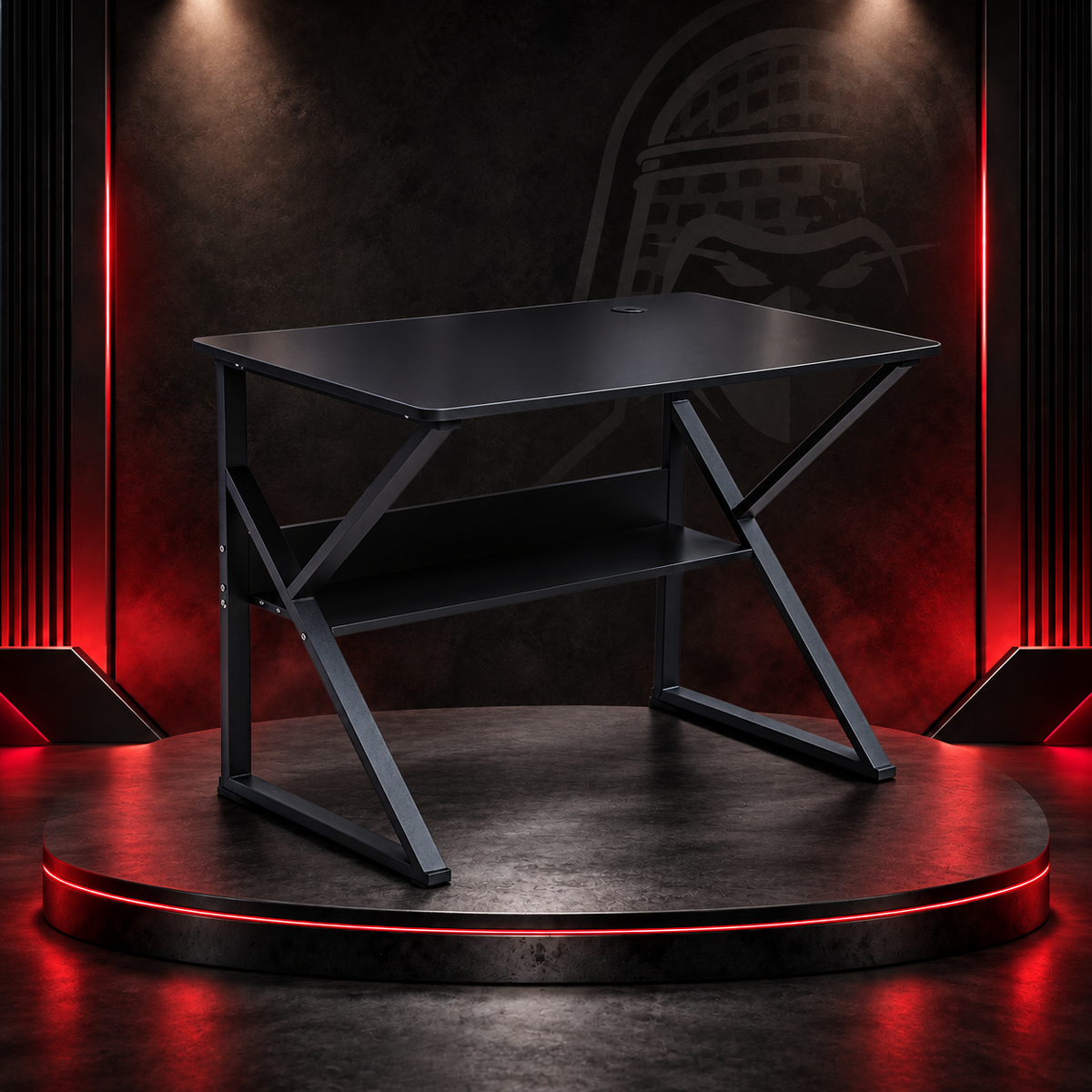 Modern Computer Desk with Bookshelf Storage | 100x60cm Study Table | Home & Office Desk "562-20"