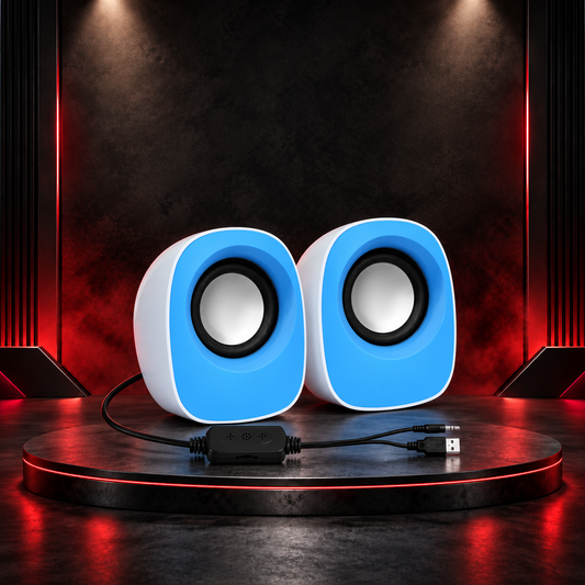 Pair of PC Speakers  "E-002 "