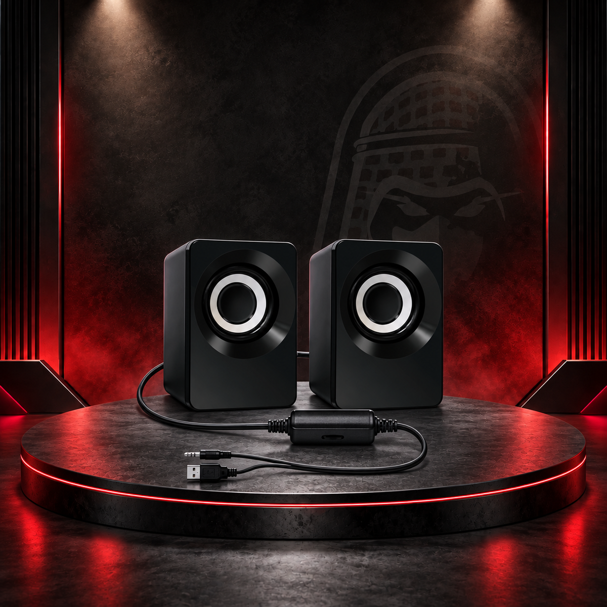 Pair of PC Speakers  "e-006"