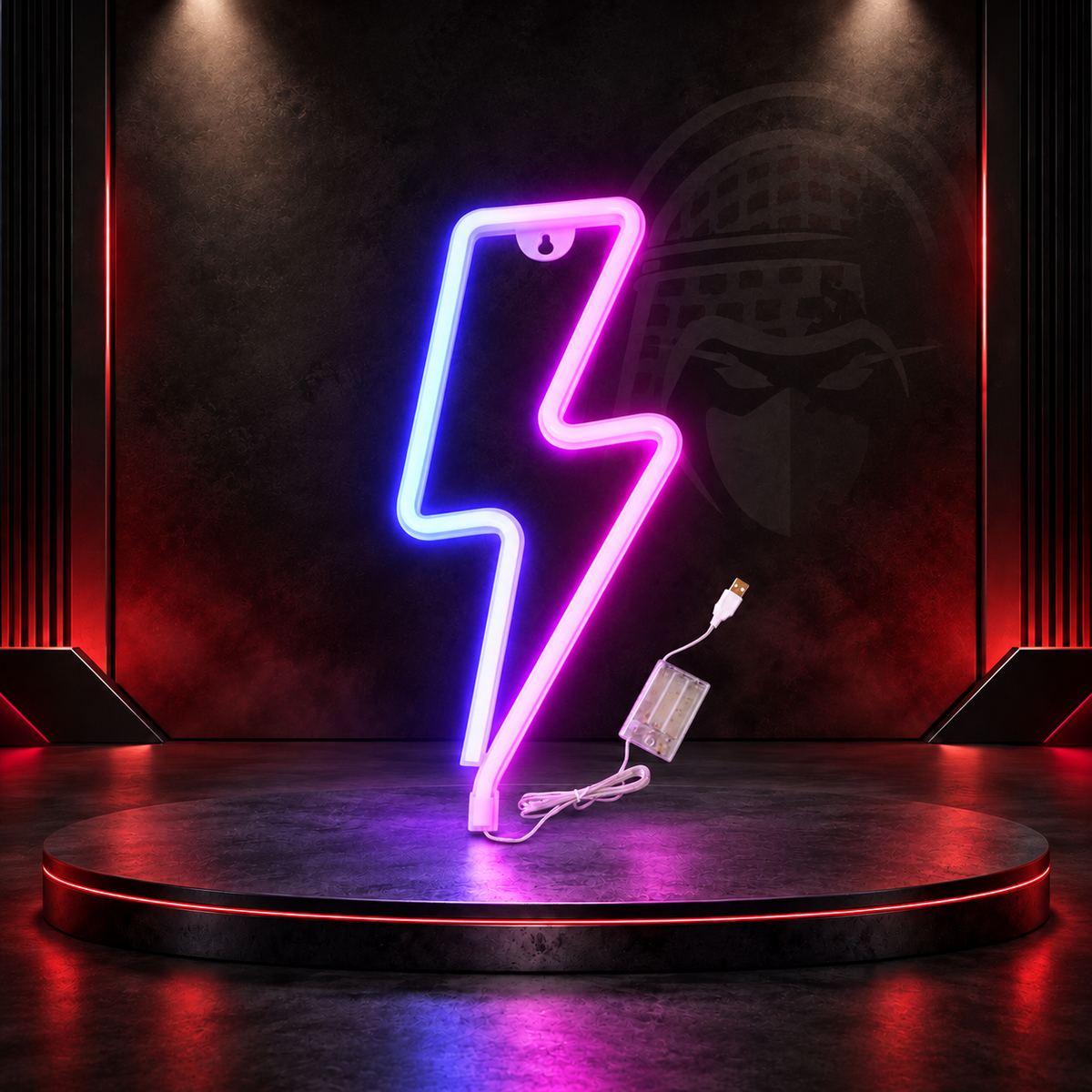 Unique 2 in 1 Blue & Pink LED Lighting Neon Signs for Wall Decor "LD008"