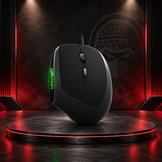 MEETION Wired Ergonomic Vertical Mouse 104x73x58 mm "M390"