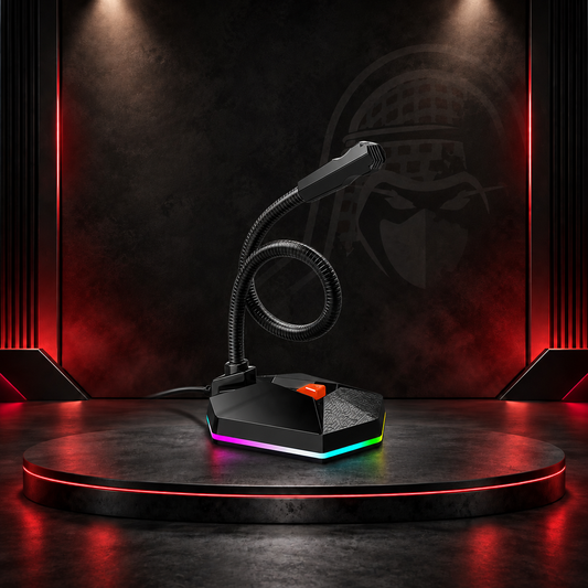 MEETION MT-MC13 Desktop Gaming Microphone with RGB Button